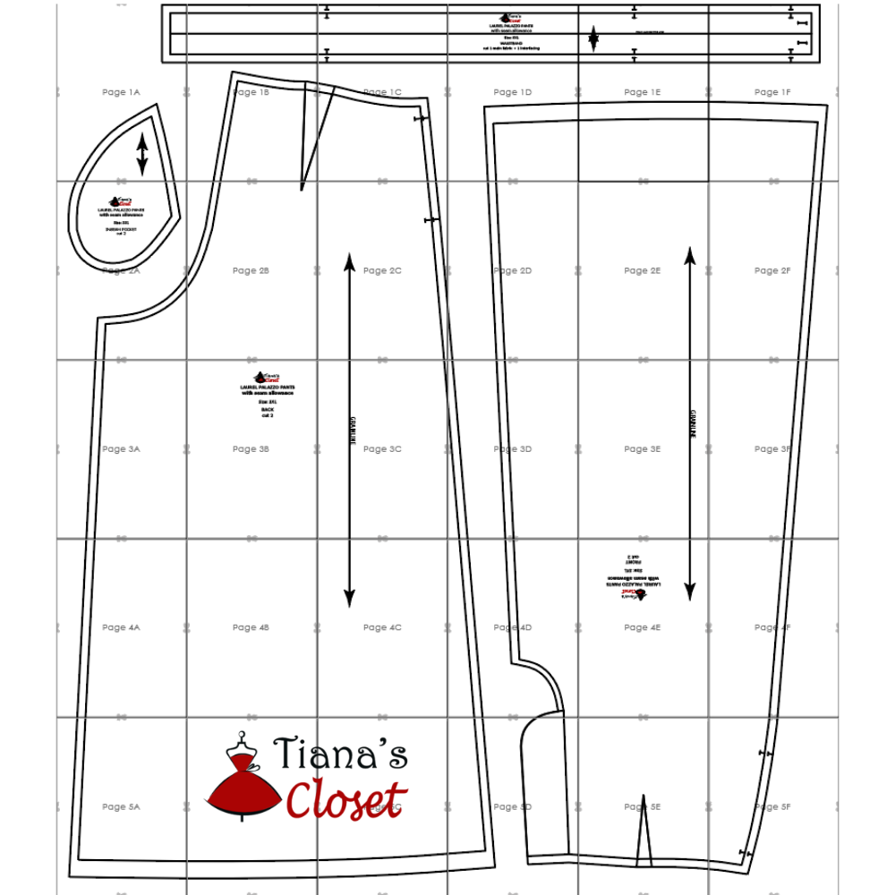 iThinksew - Patterns and More - Short Tailored Trousers PDF Sewing Pattern  (A4, US Letter, A0) (EU 34 - 50, US 4-20, UK 6-22)