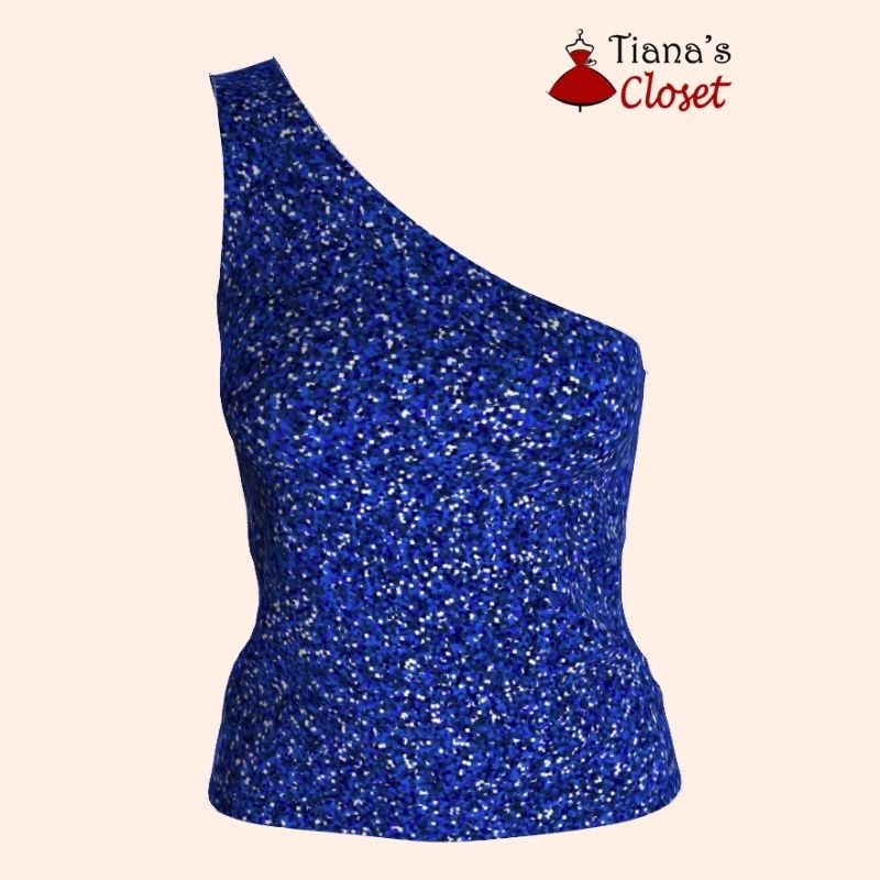 Maggie one shoulder bodycon top free pdf sewing pattern