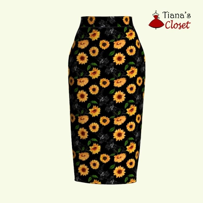 Layla midi pencil skirt free pdf sewing pattern (1)