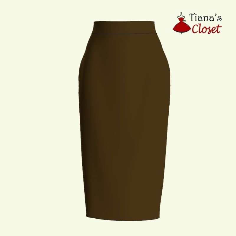 Midi pencil skirt clearance pattern