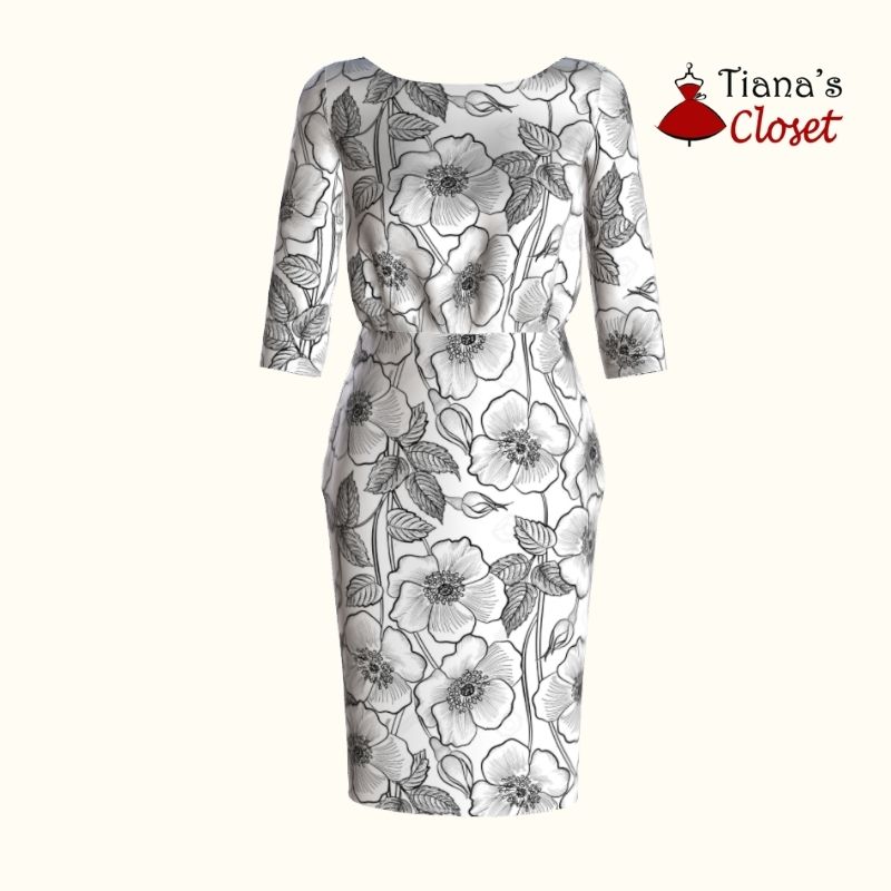 Sohini puffed sleeve top – Free PDF sewing pattern – Tiana's Closet