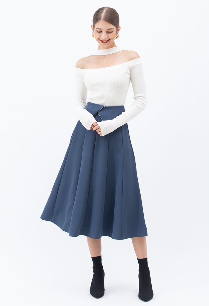 Corrie paneled midi skirt - free PDF sewing pattern