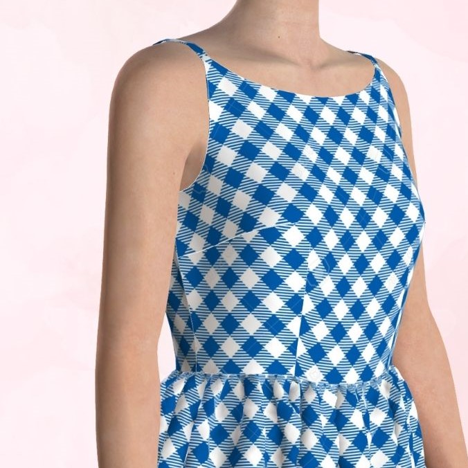 Darlene vintage style dress - Free PDF sewing pattern