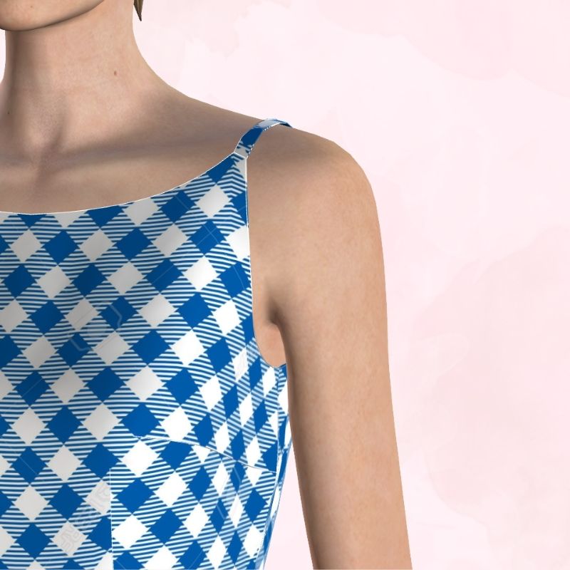 Darlene vintage style dress - Free PDF sewing pattern