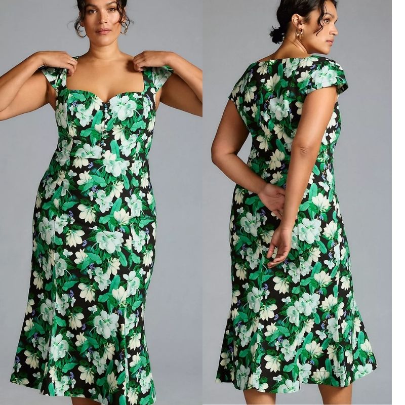 Ceicily sweetheart dress - Free PDF sewing pattern