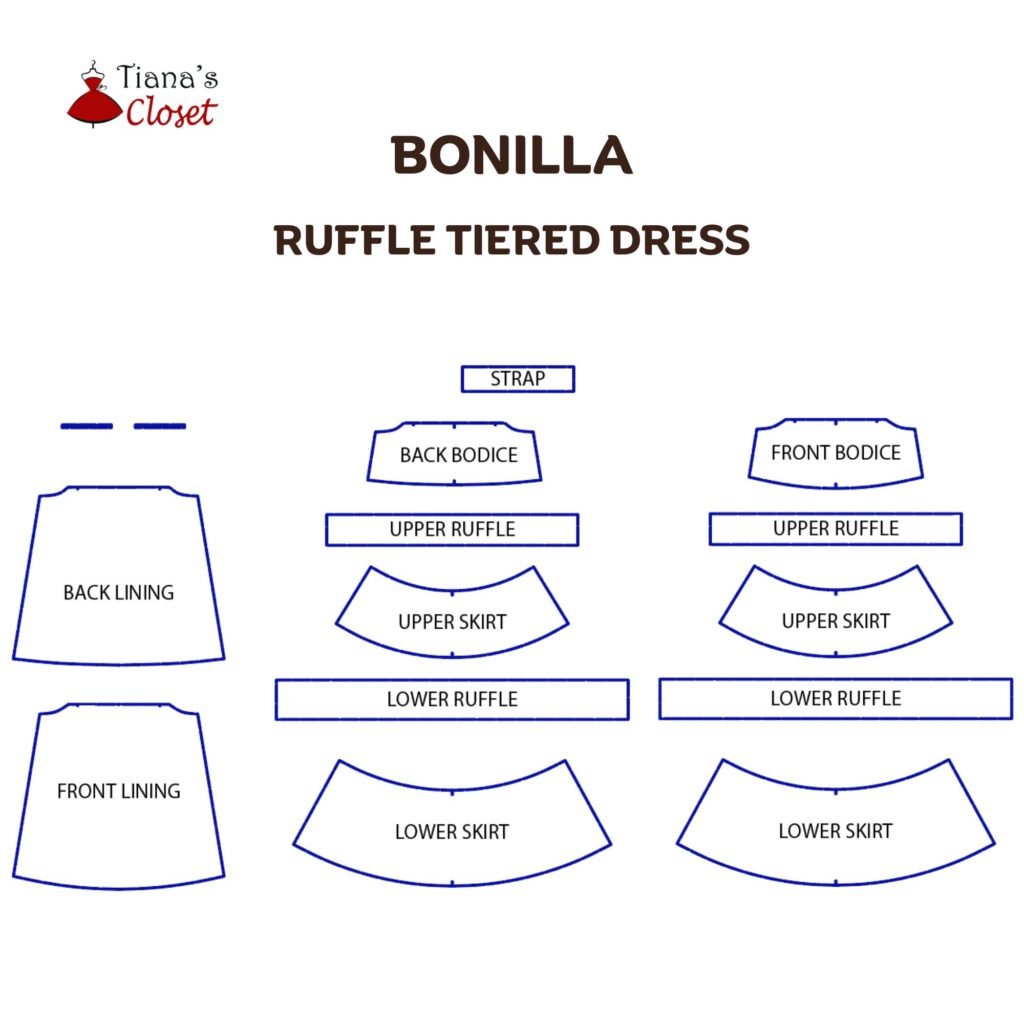 Bonilla dress free PDF sewing pattern