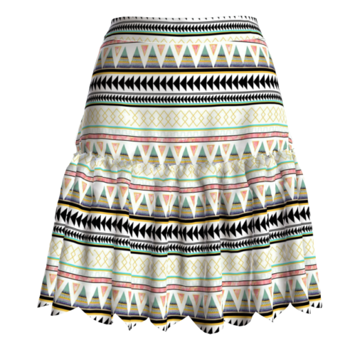 Lisa scalloped hem skirt pattern – Tiana's Closet