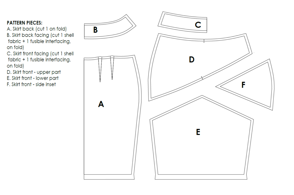 Tube skirt shop pattern free