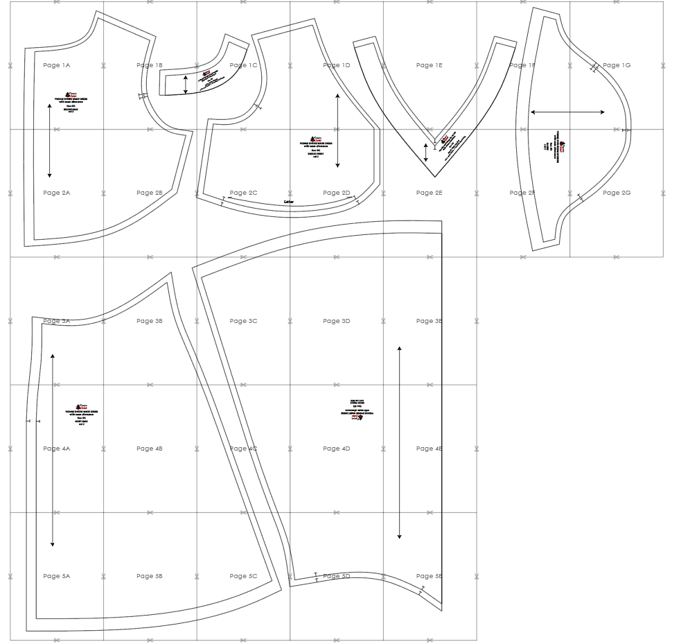 Free PDF sewing pattern: Yvonne empire waist dress – Tiana's Closet
