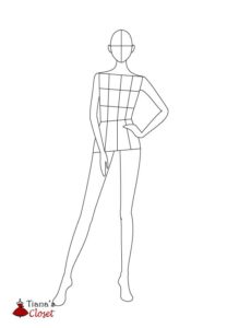 Female fashion croquis templates – Tiana's Closet