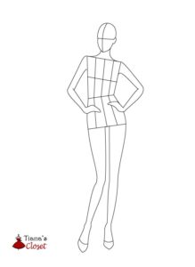 Female fashion croquis templates – Tiana's Closet