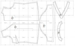 Celia flutter sleeve blouse – free PDF sewing pattern – Tiana's Closet