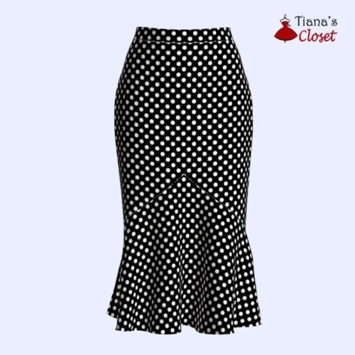 Kaira flounce hem skirt – free PDF sewing pattern – Tiana's Closet