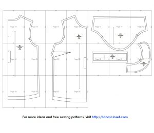 Paulie peter pan collar blouse – free pdf sewing pattern – Tiana's Closet