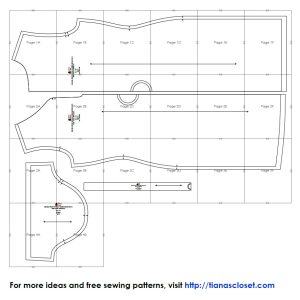 Belinda front keyhole knit dress – Free PDF sewing pattern – Tiana's Closet