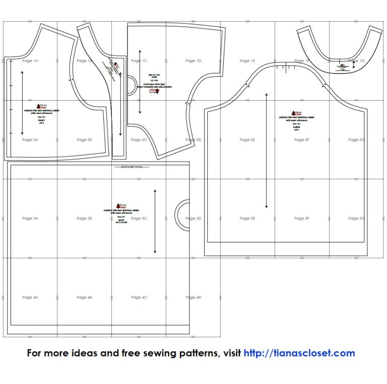 Candice two way babydoll dress sewing pattern – Tiana's Closet