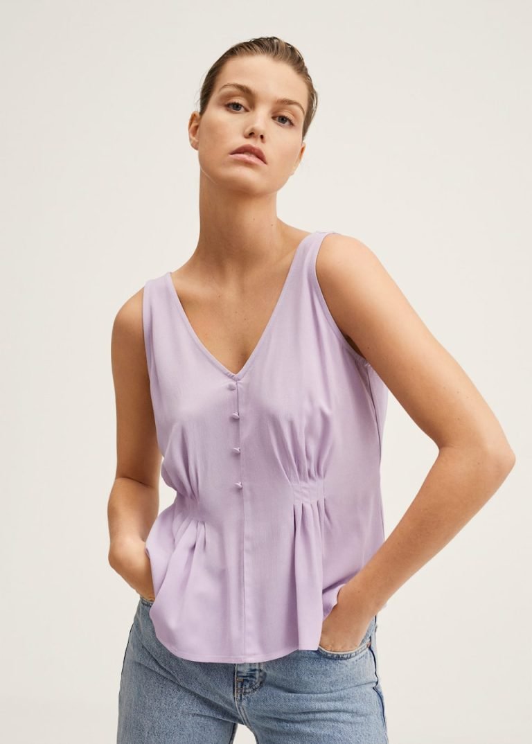 Maribel sleeveless top free PDF sewing pattern Tiana's Closet