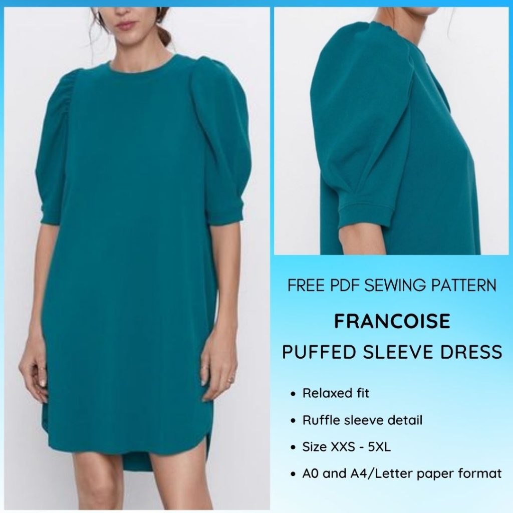 Francoise puffed sleeve dress