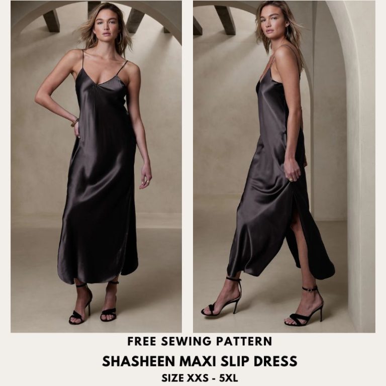 Shasheen maxi slip dress