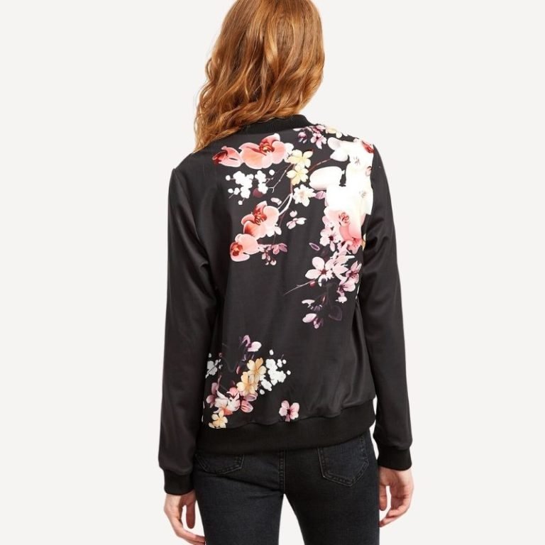 Mika basic bomber jacket – Free PDF sewing pattern – Tiana's Closet