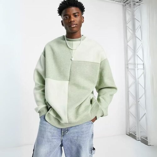 ELIAS BLOCKED SWEATSHIRT FREE SEWING PATTERN FOR MEN