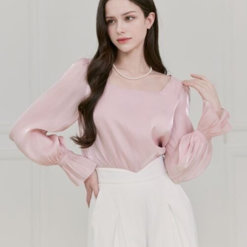 Millie square neck ruffle sleeve - Free PDF sewing pattern