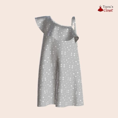 Aurora dress PDF sewing pattern for girls