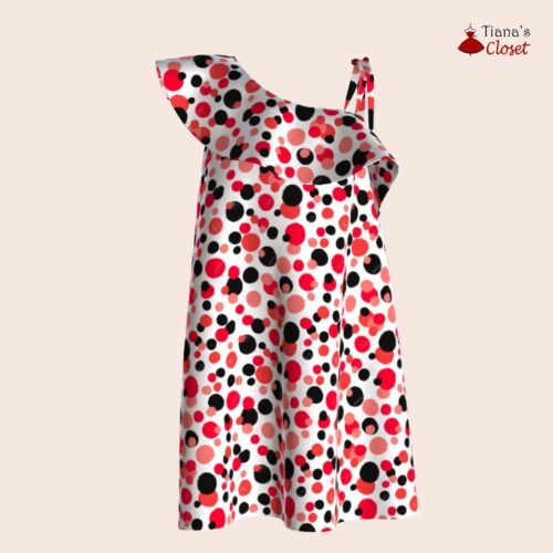 Aurora dress PDF sewing pattern for girls