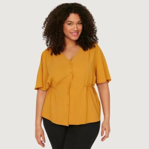 Zora tie waist blouse - free PDF sewing pattern