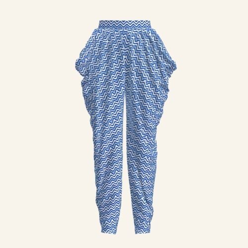 Quinn harem pants free PDF sewing pattern