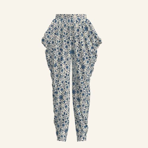 Quinn harem pants free PDF sewing pattern