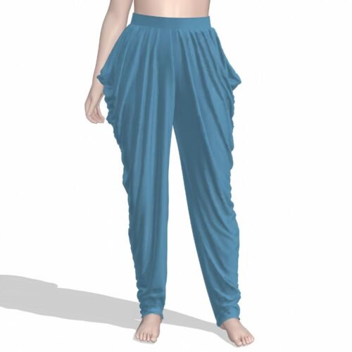 Quinn harem pants free PDF sewing pattern