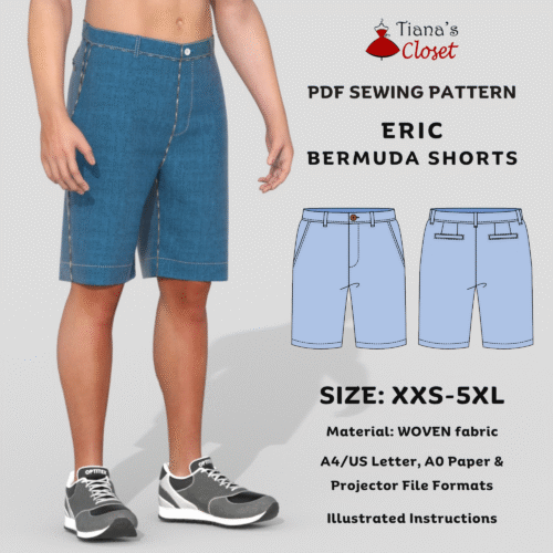 Eric bermuda shorts (men)