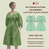 Leandra structured sleeve dress