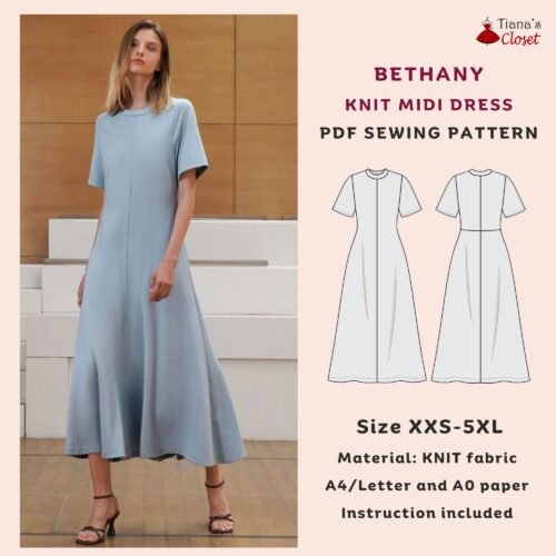 Bethany knit midi dress (regular sizes)