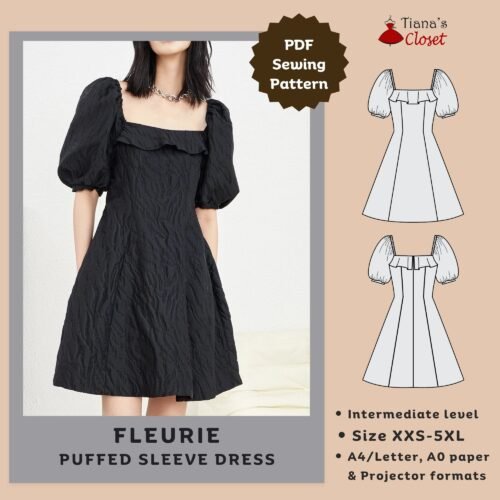 Fleurie fit and flare dress