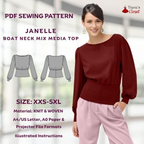 Janelle defined waist top