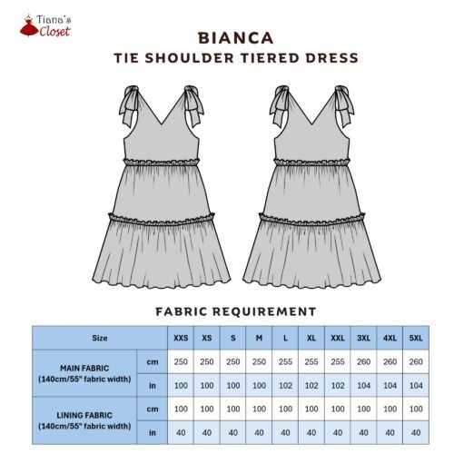 Bianca tie shoulder dress (for women) - Image 2