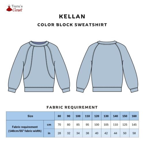 Kellan color block sweatshirt - Image 2