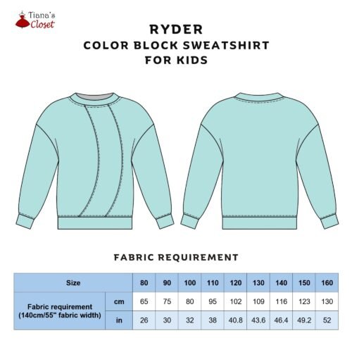 Ryder color block sweatshirt - Image 2