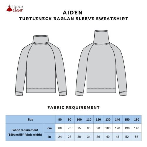Aiden raglan sweatshirt - Image 2