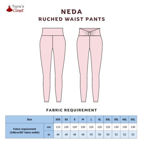 Neda ruched waistband leggings - Image 2