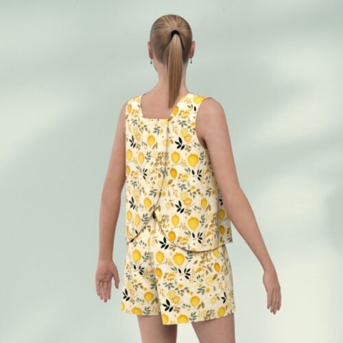 Milla top and shorts set (for women) - Image 4