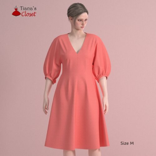 Leandra structured sleeve dress - Image 3