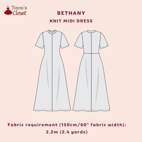 Bethany knit midi dress (regular sizes) - Image 7