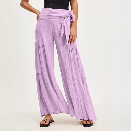 Marley tiered palazzo pants - Image 3
