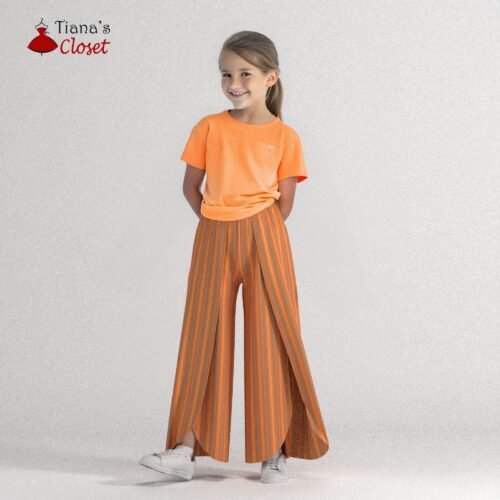 Summer faux wrap pants (kids) - Image 4