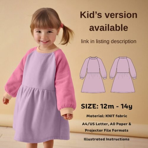 Orelia sweatshirt dress (for women) - Image 5