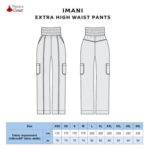 Imani extra high waist pants - Image 2