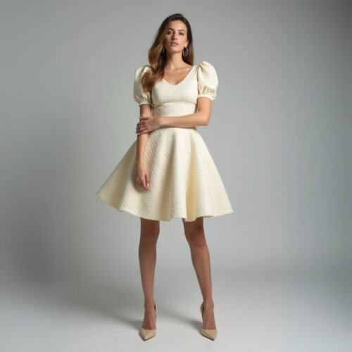 Karalyn fit and flare dress - Image 3